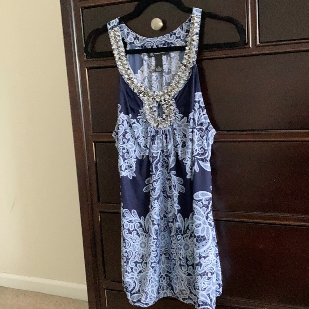 Inc sleeveless dressy top